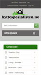 Mobile Screenshot of hyttespesialisten.no